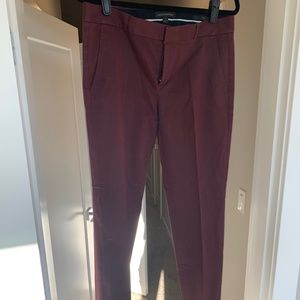 Banana Republic Ryan Wine Pants